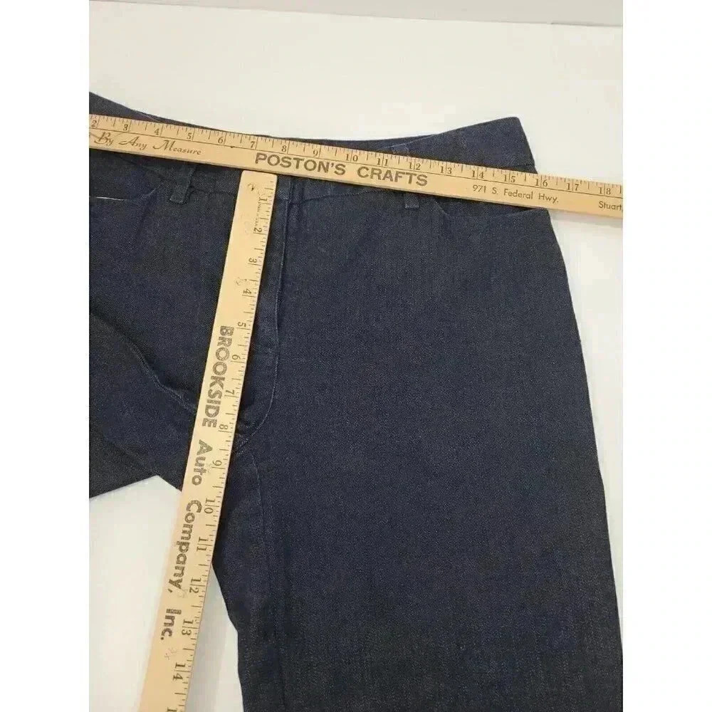 Talbots Stretch Wide Leg Jeans Women's Size 6 Pockets - Picture 4 of 7